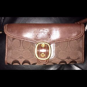 Brown Coach Wallet